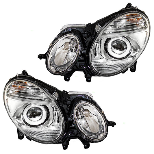 Headlight for 2007-2009 E63 AMG From 6/30/06 for 2007-2009 E550 2118203361 Set MB2500100