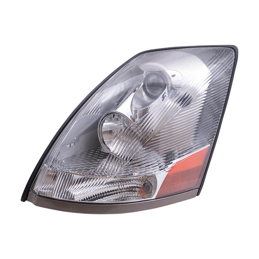 Headlight for 2004-2018 VNL w/ Chrome Bezel 2004-2018 VNM 2004-2004 VN Left