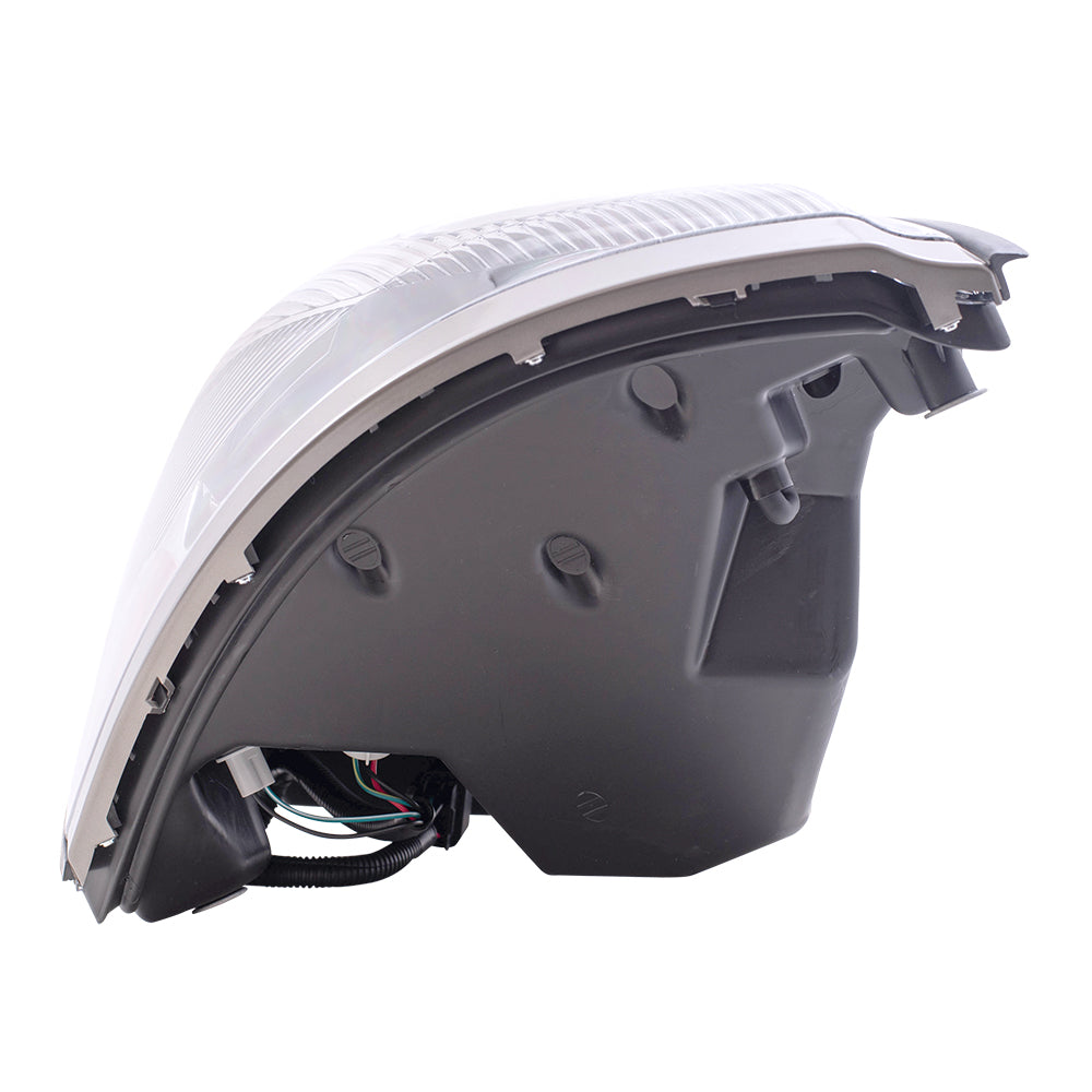 Headlight for 2004-2018 VNL w/ Black Bezel 2004-2018 VNM 2004-2004 VN 82329127 Right