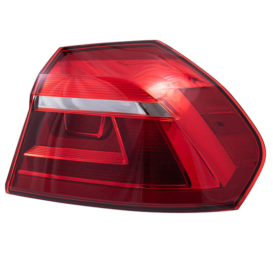Brock 8222-0023R Replacement Tail Light Body Mounted