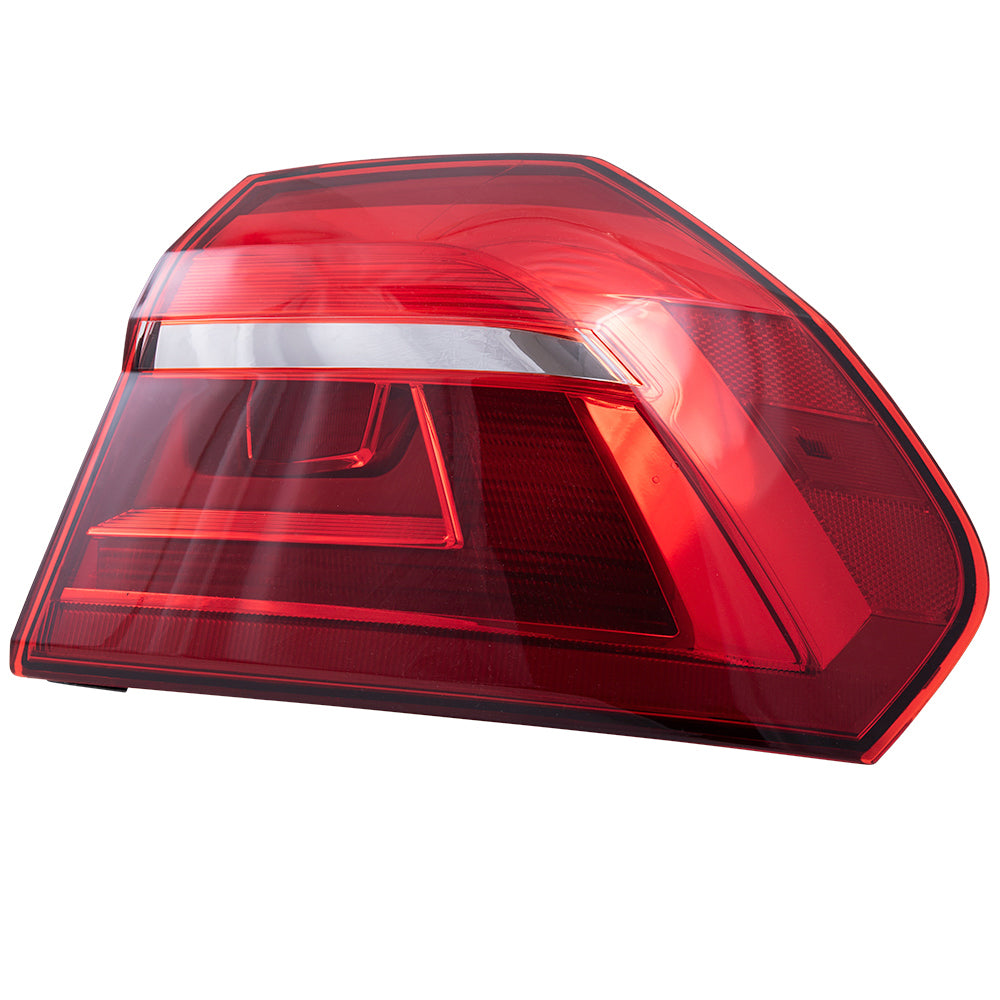 Brock 8222-0023R Replacement Tail Light Body Mounted