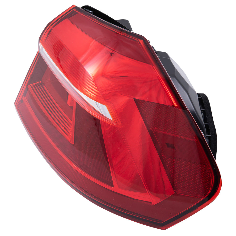 Brock 8222-0023R Replacement Tail Light Body Mounted