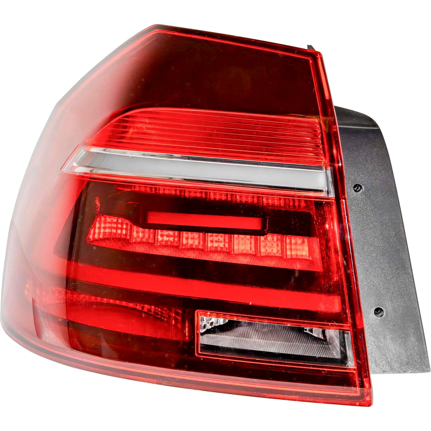 Brock 8222-0025L Driver Side Left Combination Tail Light Assembly Body Mounted Compatible with 2017-2019 Volkswagen Passat with Halogen Headlights Built From 7/4/2016