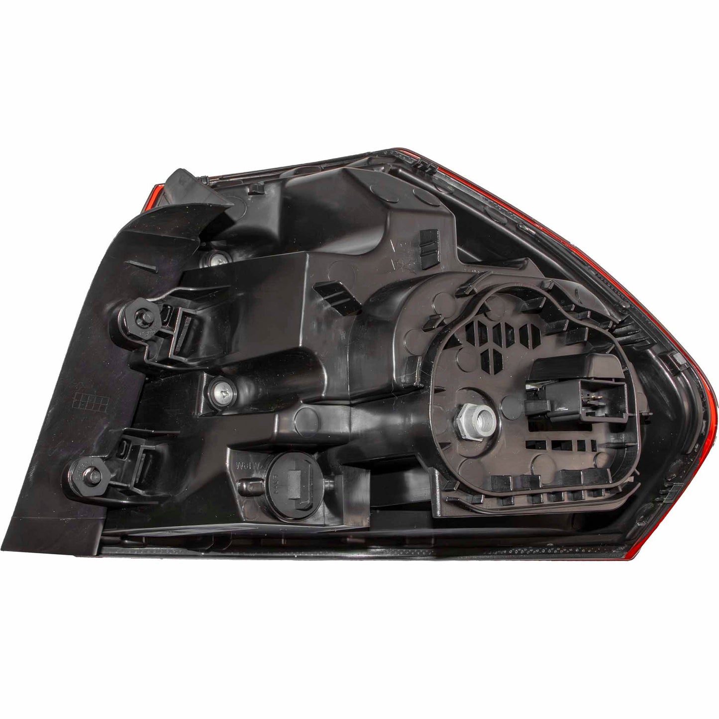 Brock 8222-0025L Driver Side Left Combination Tail Light Assembly Body Mounted Compatible with 2017-2019 Volkswagen Passat with Halogen Headlights Built From 7/4/2016