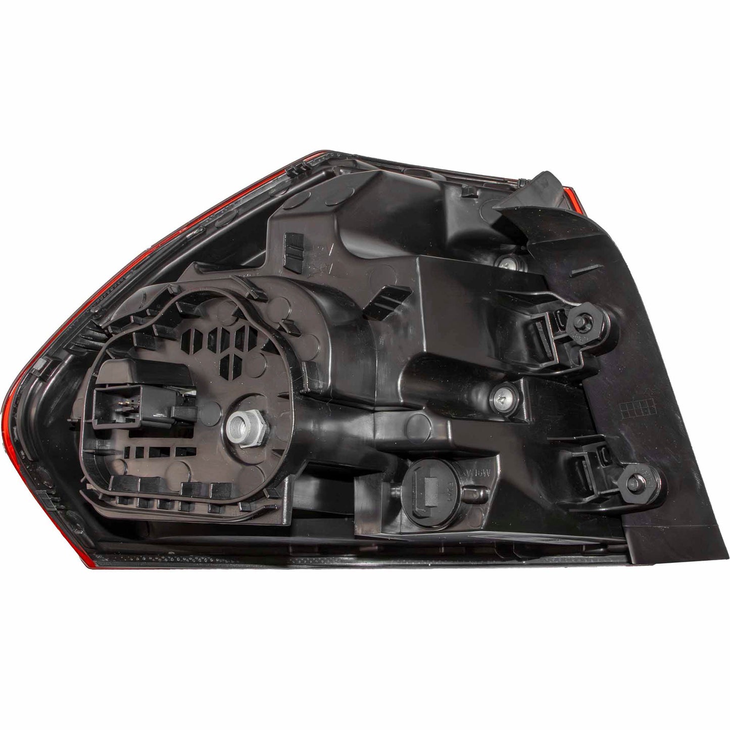 Brock 8222-0025LR Driver Left Passenger Right Combination Tail Light Assembly Body Mounted Set Compatible 2017-2019 Passat With Halogen Headlights Built From 7/4/2016