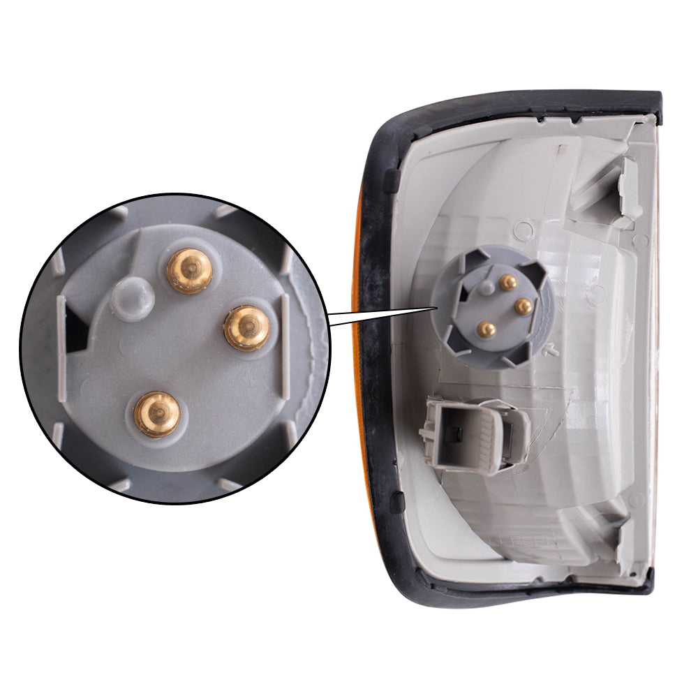 Park/Signal/Side Marker for 1995-1995 E320 for 1248261143 Left MB2520105