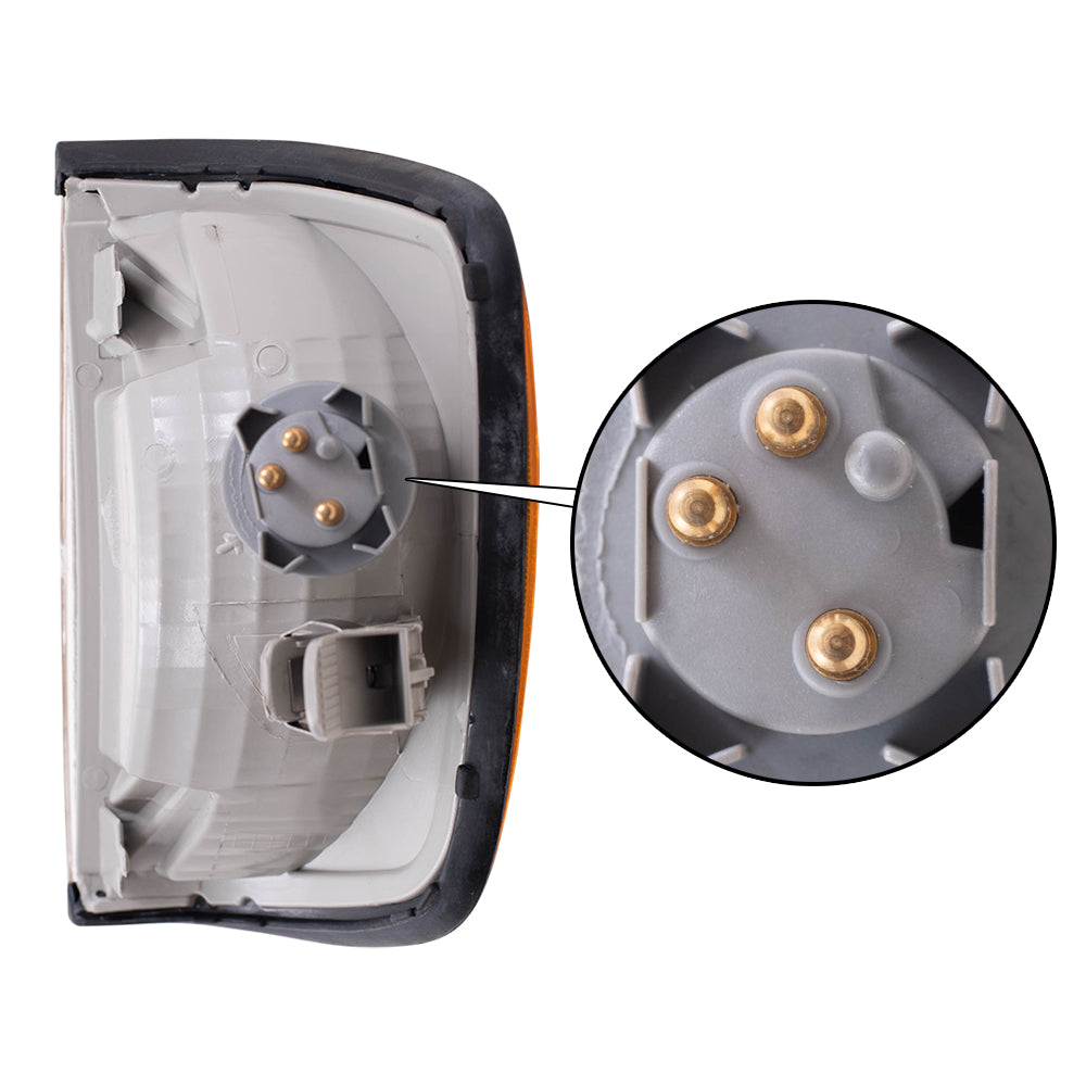 Park/Signal/Side Marker for 1995-1995 E320 for 1248261243 Right MB2521105