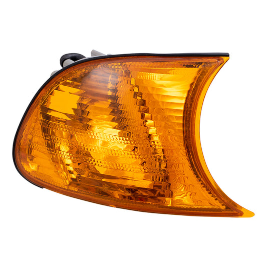 Park/Signal/Side Marker for 1999-1999 323i Coupe/Convertible Amber Lens for 1999-1999 328i 2001-2001 330Ci 2001-2001 325Ci 63126904300 Right BM2521106