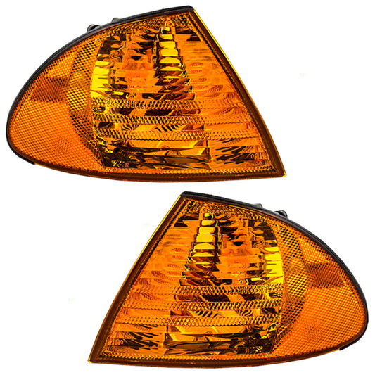 Park/Signal/Side Marker for 1999-2000 323i Sedan/Wagon for 2001-2001 325i 2001-2001 325xi 1999-2000 328i 63136902765 Set BM2520104