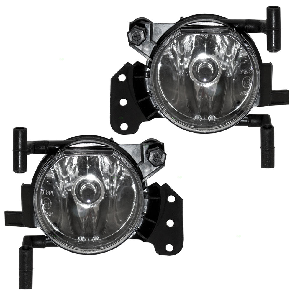 Fog Light for 2004-2010 525i Sedan/Wagon W/M Package for 2008-2010 528i 2004-2010 530i 63177897187 Set BM2592135
