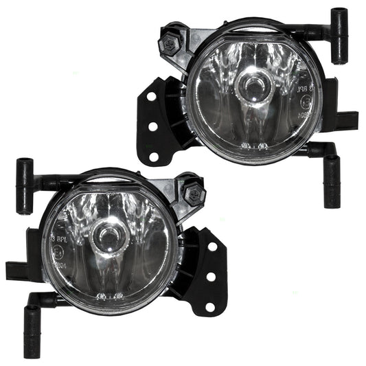 Fog Light for 2004-2010 525i Sedan/Wagon W/M Package for 2008-2010 528i 2004-2010 530i 63177897187 Set BM2592135