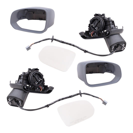 Power Mirror for 2018-2023 XC60 Turn Signal Indicator Memory Heated 31424812 Set VO1320107