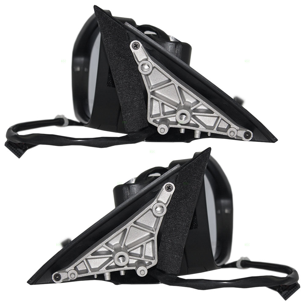 Power Mirror for 2012 Passat To 04/01/12 Turn Signal Indicator Heated 3C8857521B Set VW1320158