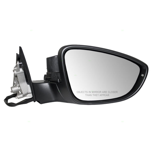Power Mirror for 2012 Passat To 04/01/12 Turn Signal Indicator Heated 3C8857522C Right VW1321158
