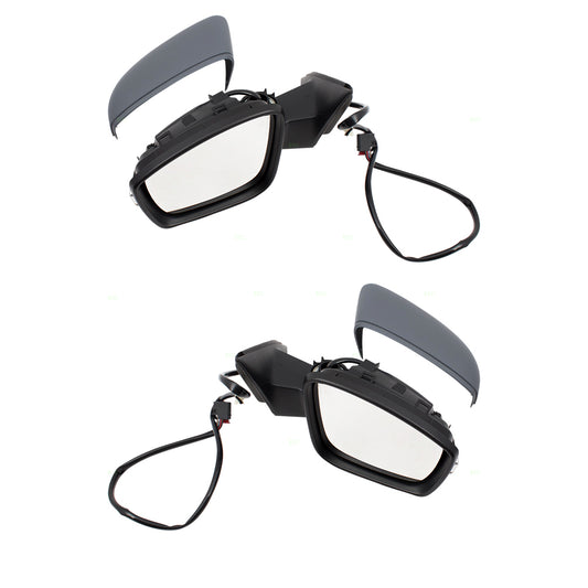 Power Mirror for 2012-2015 Passat From 04/02/12 Turn Signal Indicator Heated 561857507R9B9 Set VW1320144