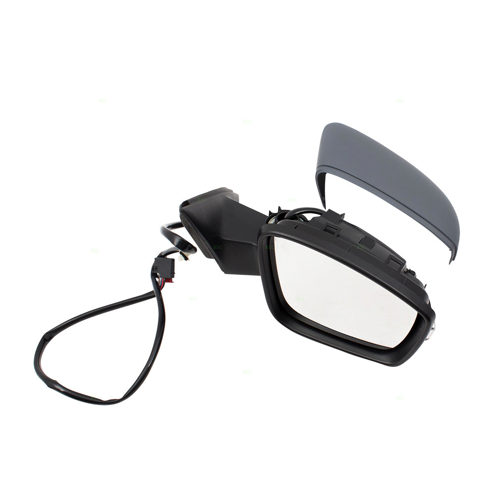 Power Mirror for 2012-2015 Passat From 04/02/12 Turn Signal Indicator Heated 561857508R9B9 Right VW1321144