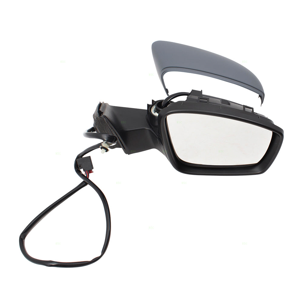 Power Mirror for 2012-2015 Passat From 04/02/12 Turn Signal Indicator Heated 561857508R9B9 Right VW1321144