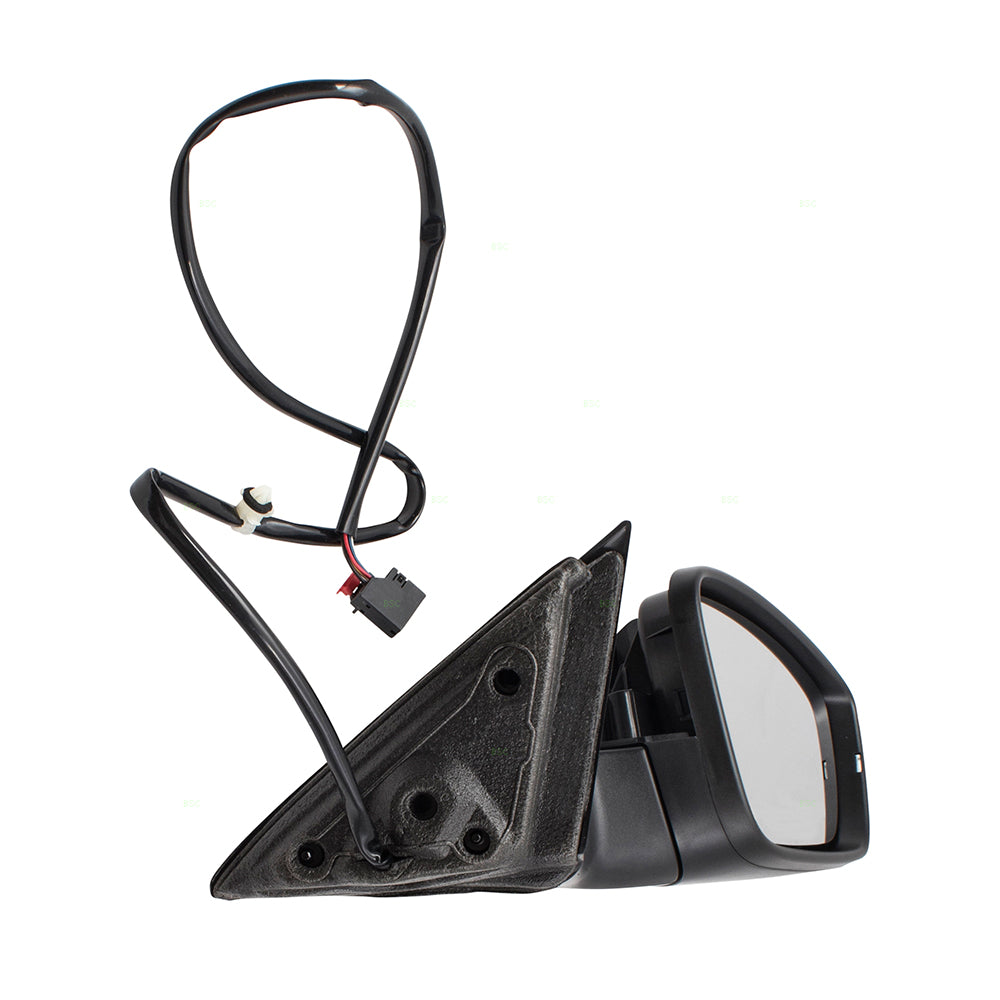 Power Mirror for 2012-2015 Passat From 04/02/12 Turn Signal Indicator Heated 561857508R9B9 Right VW1321144