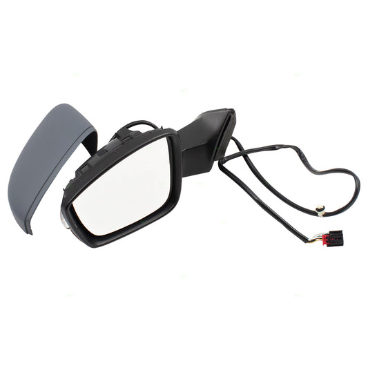 Power Mirror for 2012-2015 Passat From 04/02/12 Turn Signal Indicator Memory Heated 561857507S9B9 Left VW1320145