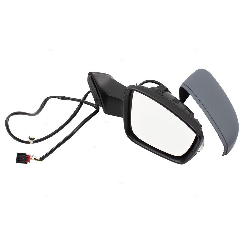 Power Mirror for 2012-2015 Passat From 04/02/12 Turn Signal Indicator Memory Heated 561857508S9B9 Right VW1321145
