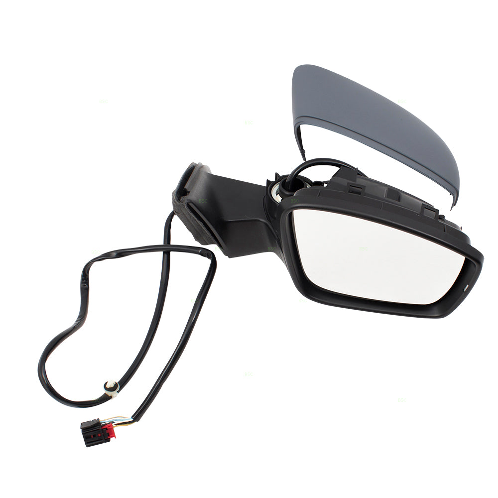 Power Mirror for 2012-2015 Passat From 04/02/12 Turn Signal Indicator Memory Heated 561857508S9B9 Right VW1321145