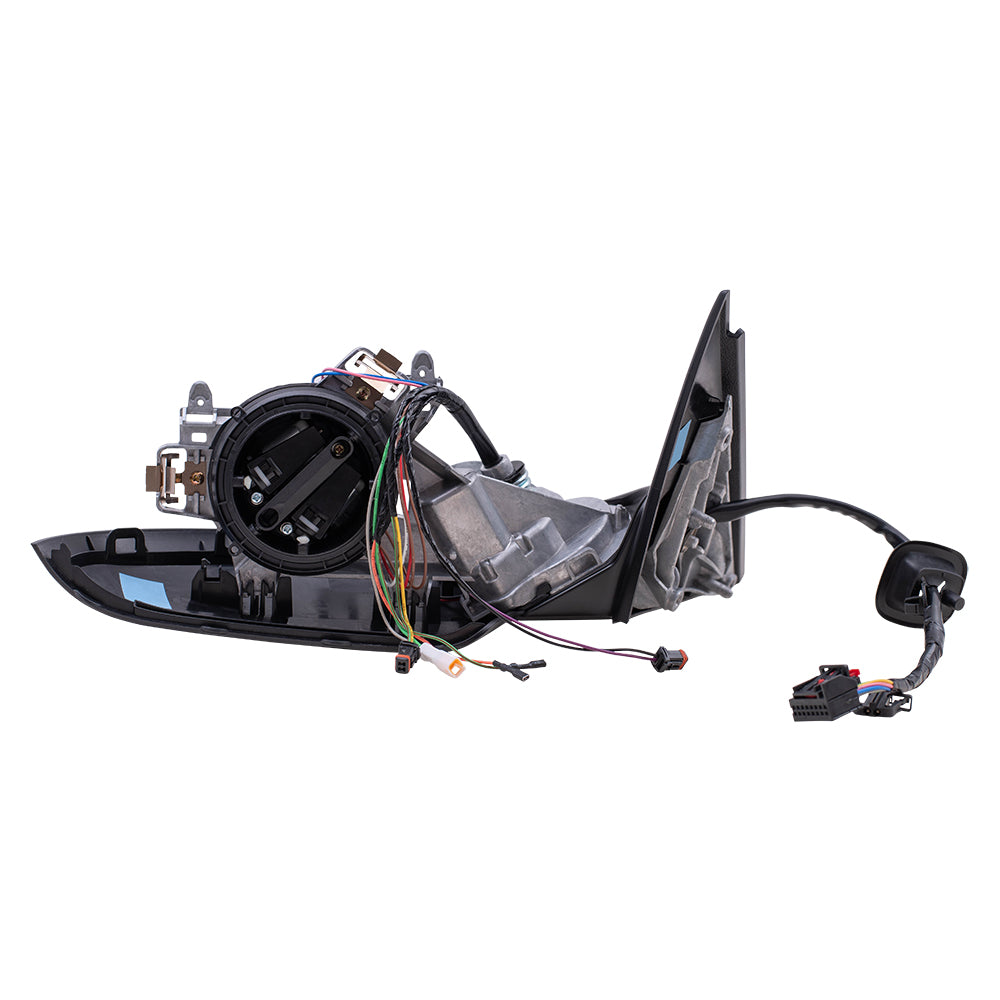 Power Mirror for 2012-2018 A6 Lane Change Assist From 11/7/11 Turn Signal Indicator Heated Power Fold 4G1857409AA01C Left