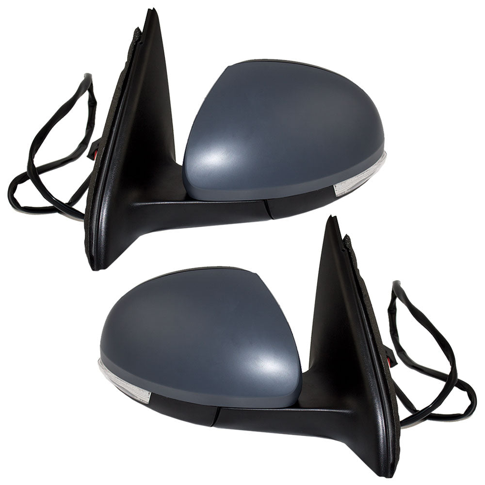 Power Mirror for 2009-2020 Tiguan Turn Signal Indicator Heated for 2017-2018 Tiguan Limited 5N1857507P9B9 Set VW1320131