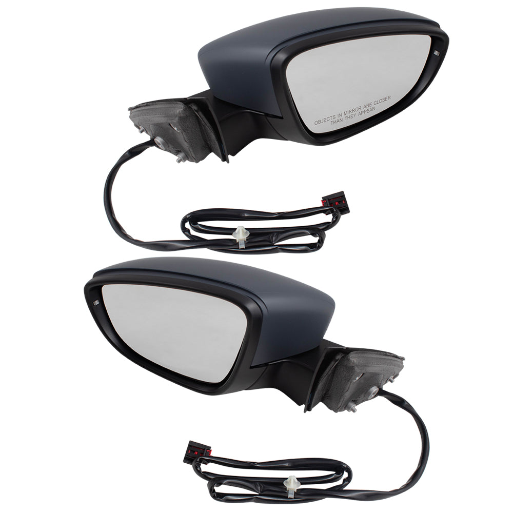 Power Mirror for 2016-2020 Passat Turn Signal Indicator Heated Power Fold 561857507BB9B9 Set VW1320163