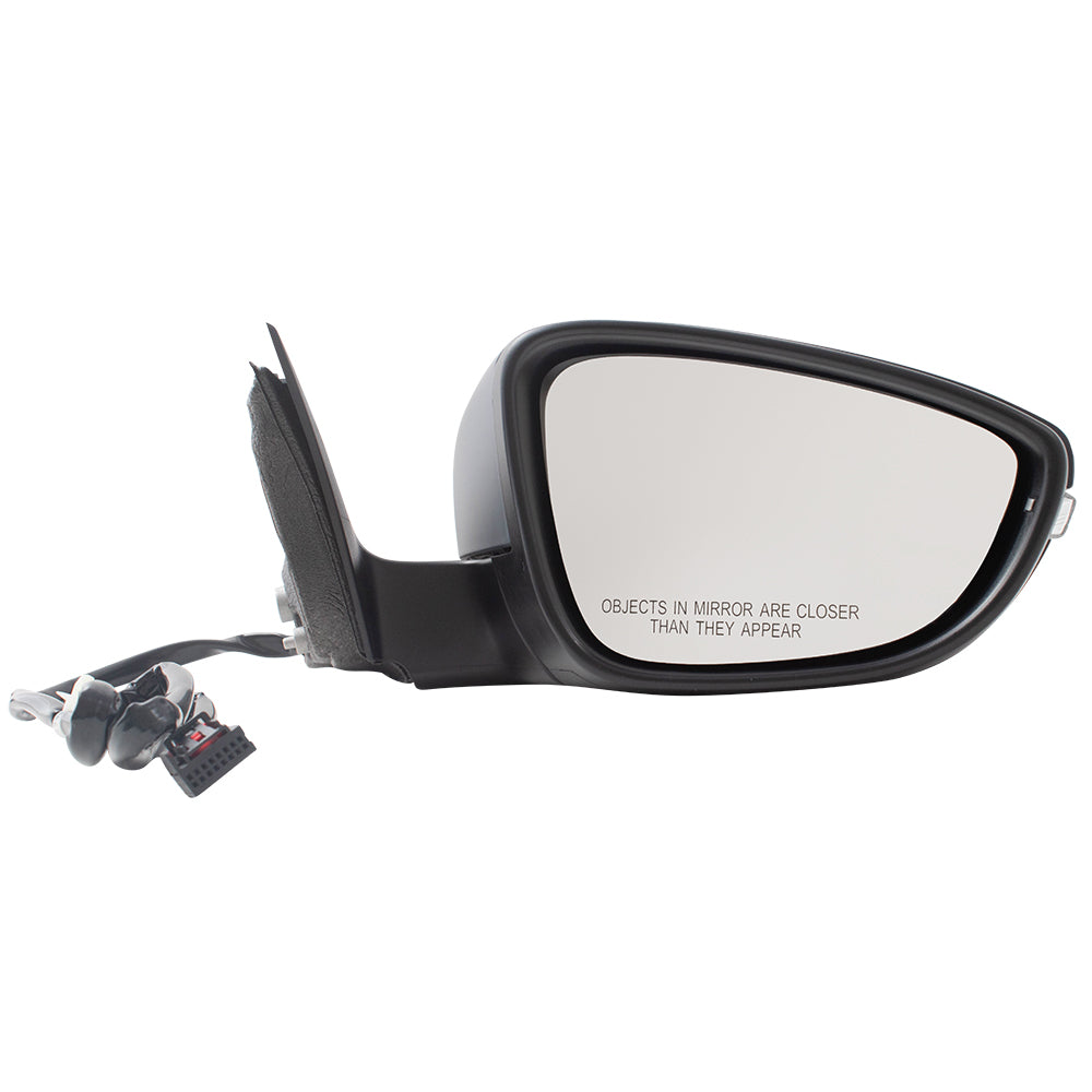 Power Mirror for 2016-2020 Passat Turn Signal Indicator Heated Power Fold 561857507BB9B9 Set VW1320163