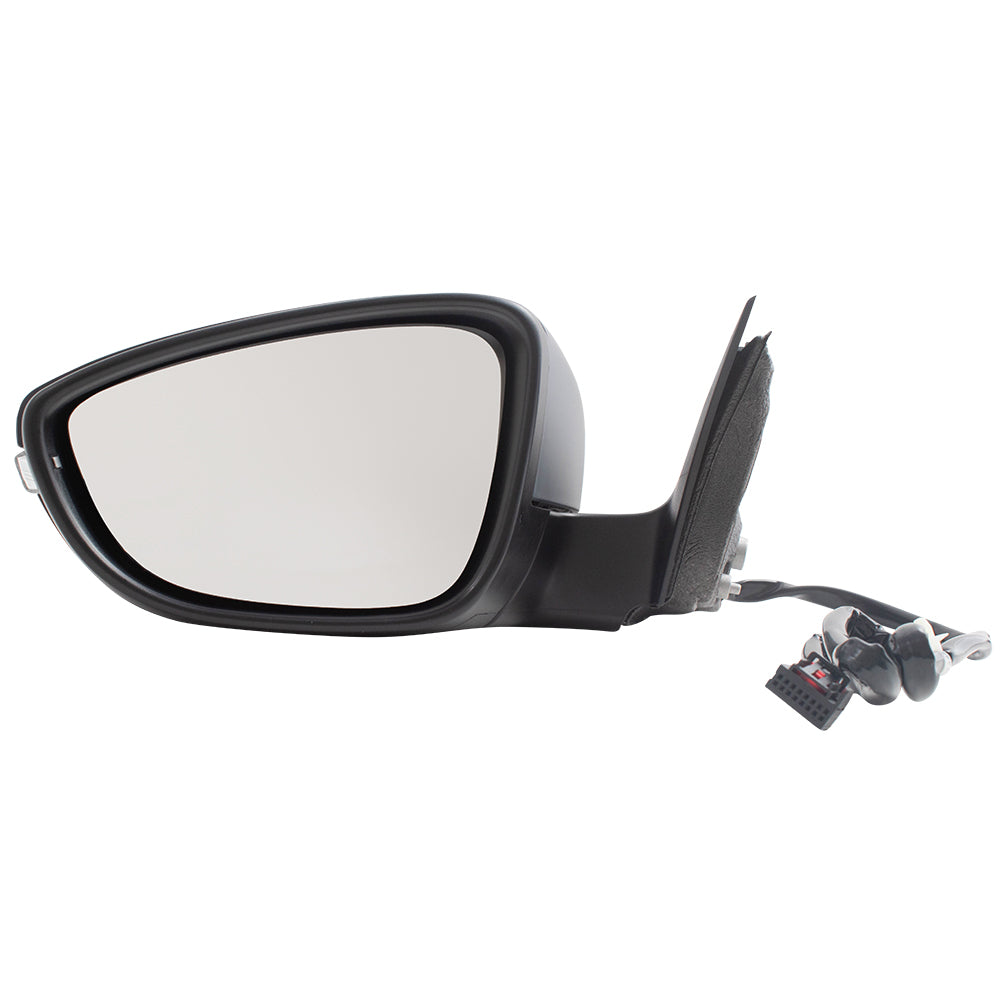 Power Mirror for 2016-2020 Passat Turn Signal Indicator Heated Power Fold 561857507BB9B9 Left VW1320163