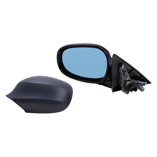 Power Mirror for 2009-2012 328i Wagon E91 Reverse Tilt-Shadow Line-Blue Glass Memory Heated Power Fold for 2009-2012 328i xDrive 51167282583 Left BM1320147