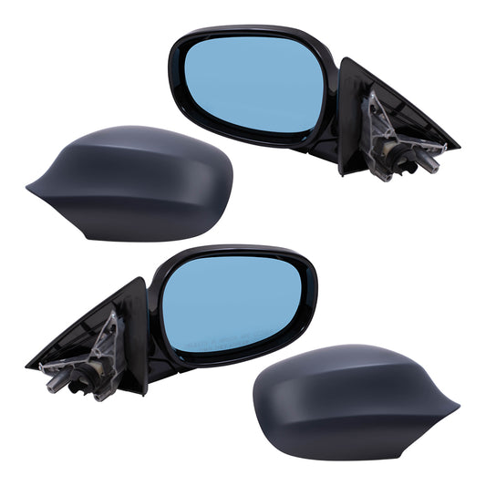 Power Mirror for 2009-2012 328i Wagon E91 Reverse Tilt-Shadow Line-Blue Glass Memory Heated Power Fold for 2009-2012 328i xDrive 51167282583 Set BM1320147