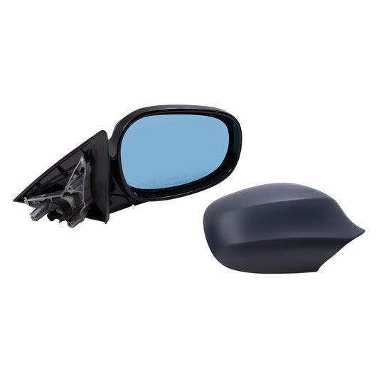 Power Mirror for 2009-2012 328i Wagon E91 Reverse Tilt-Shadow Line-Blue Glass Memory Heated Power Fold for 2009-2012 328i xDrive 51167282584 Right BM1321147