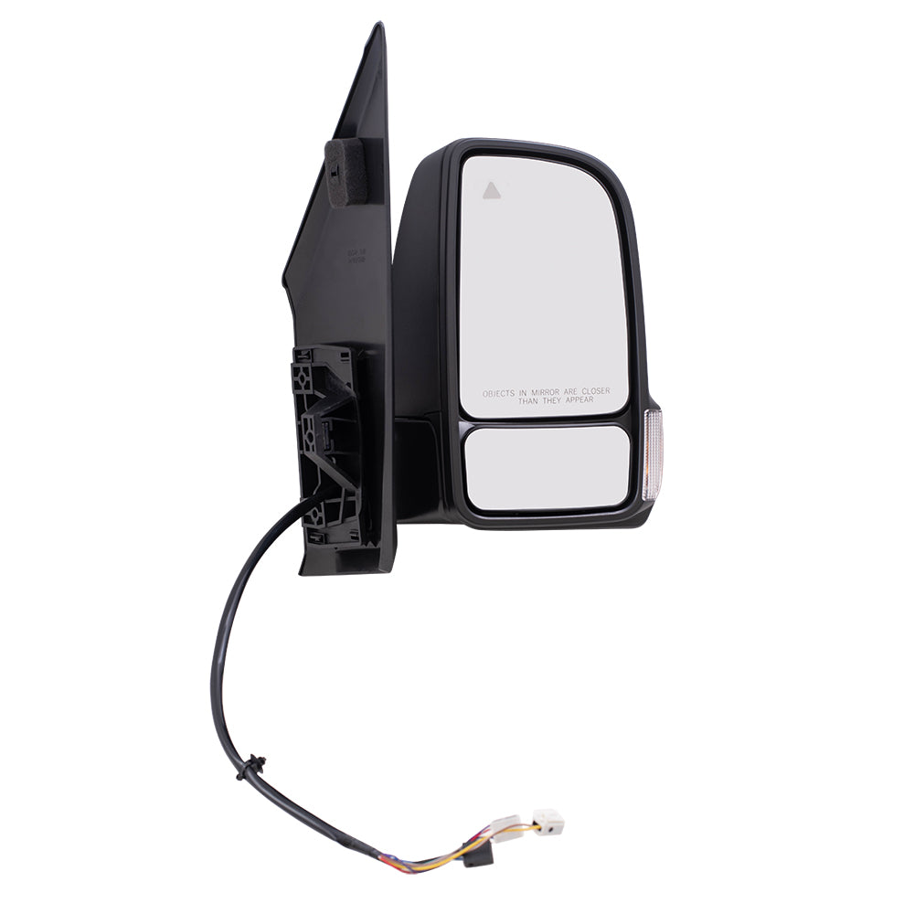 Power Mirror for 2019-2024 Sprinter 2500 Blind Spot Detection Turn Signal Indicator Heated Power Fold for 2019-2024 Sprinter 3500 9108111600 Right