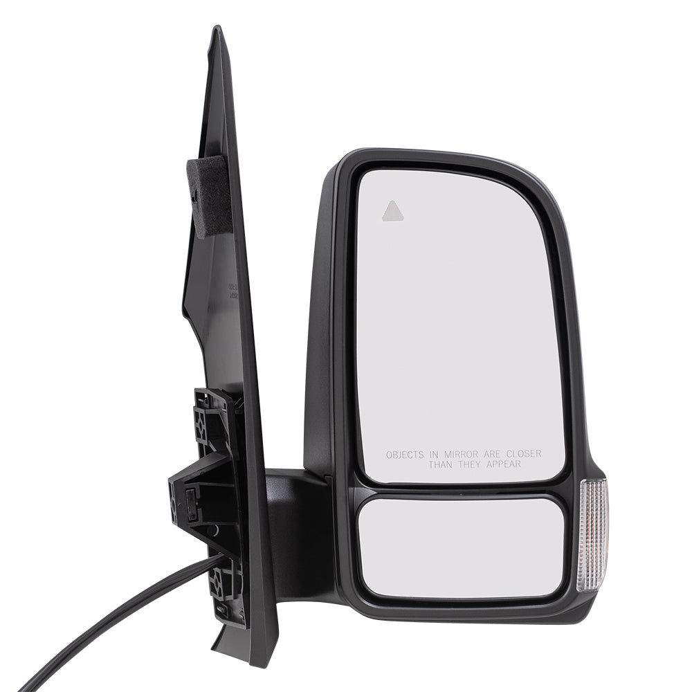 Power Mirror for 2019-2024 Sprinter 2500 Blind Spot Detection Turn Signal Indicator Heated Power Fold for 2019-2024 Sprinter 3500 9108111600 Right