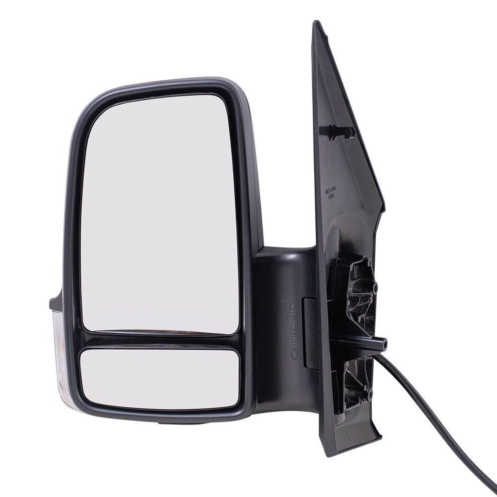 Power Mirror for 2019-2024 Sprinter 3500XD Short Arm Turn Signal Indicator Heated 9108107902 Left