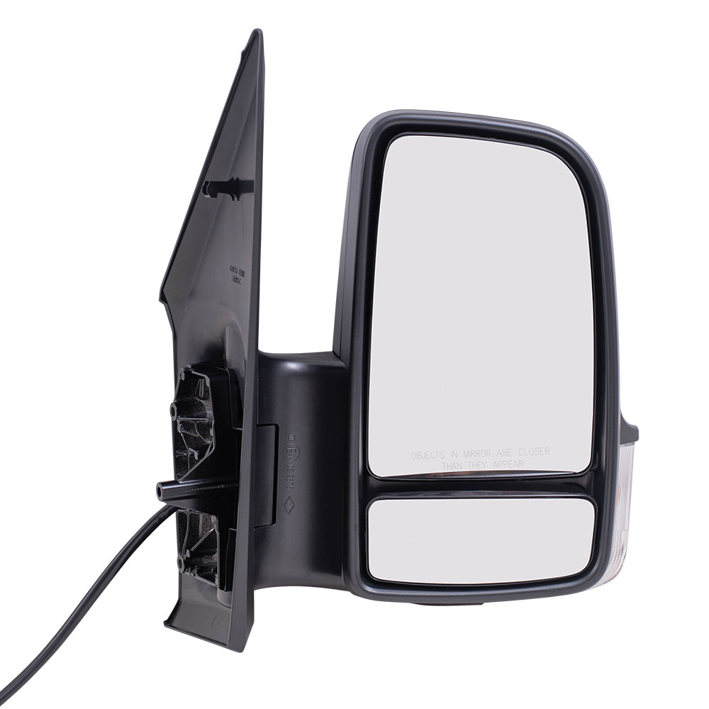 Power Mirror for 2019-2024 Sprinter 3500XD Short Arm Turn Signal Indicator Heated for 2019 Sprinter 4500 9108108002 Right