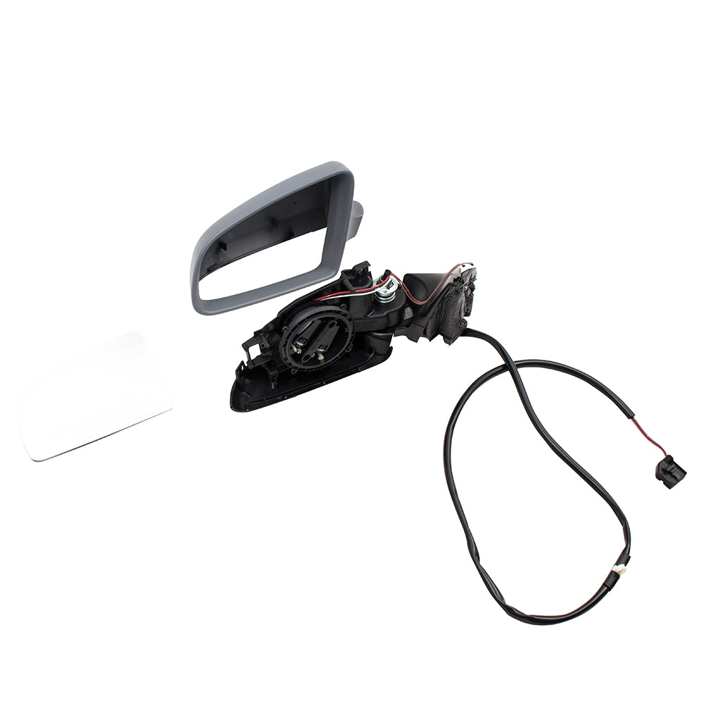 Power Mirror for 2002-2008 A4 Heated for 2004-2008 S4 for 2007-2008 RS4 8E0857507BGRU Left AU1320106