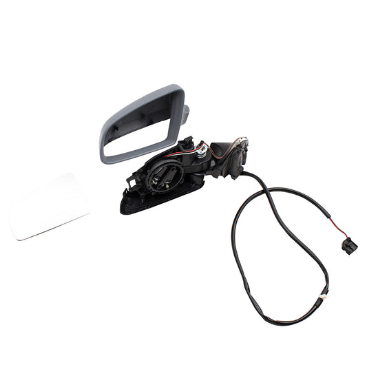 Power Mirror for 2002-2008 A4 Heated for 2004-2008 S4 for 2007-2008 RS4 8E0857507BGRU Left AU1320106