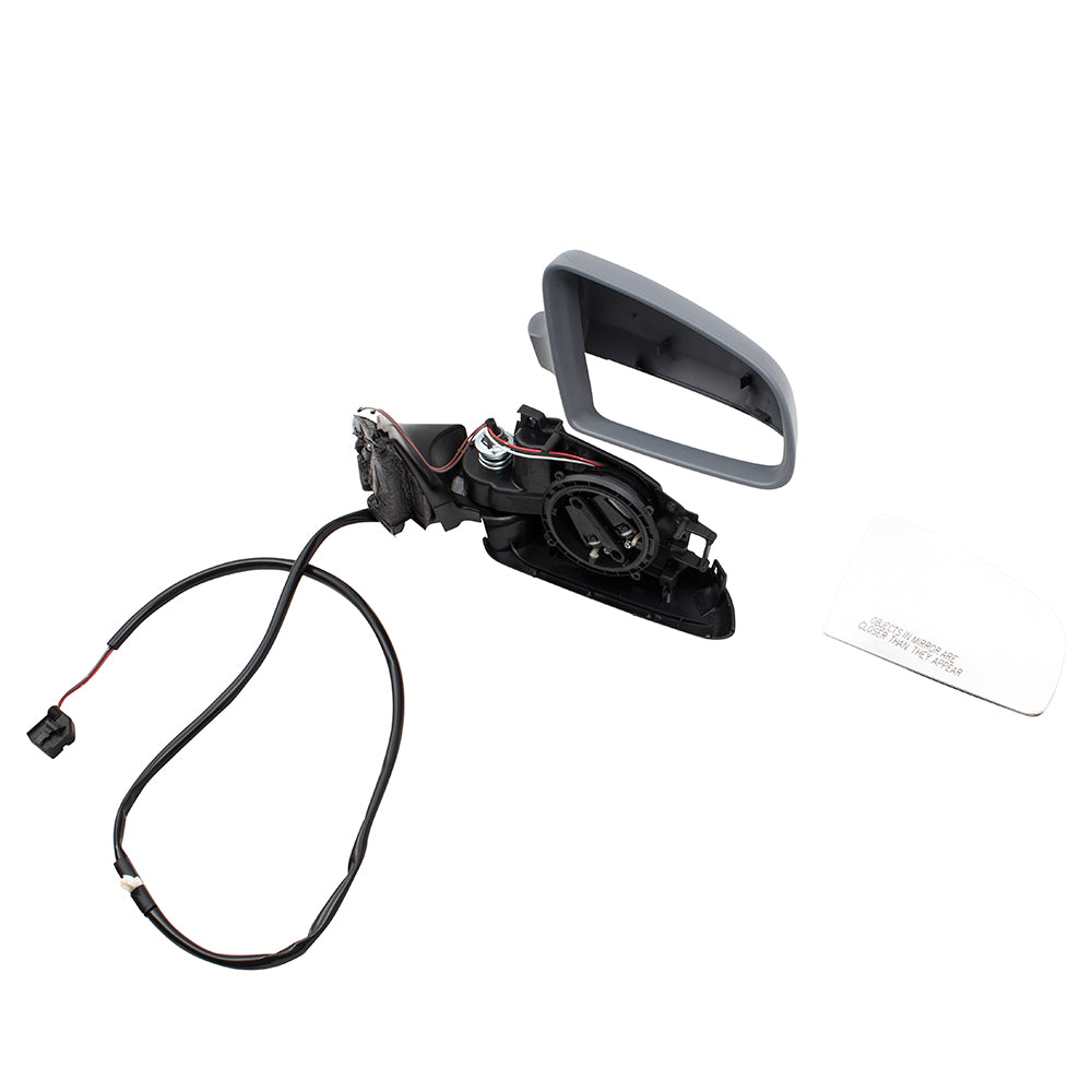 Power Mirror for 2002-2008 A4 Heated for 2004-2008 S4 for 2007-2008 RS4 8E0857508BGRU Right AU1321106