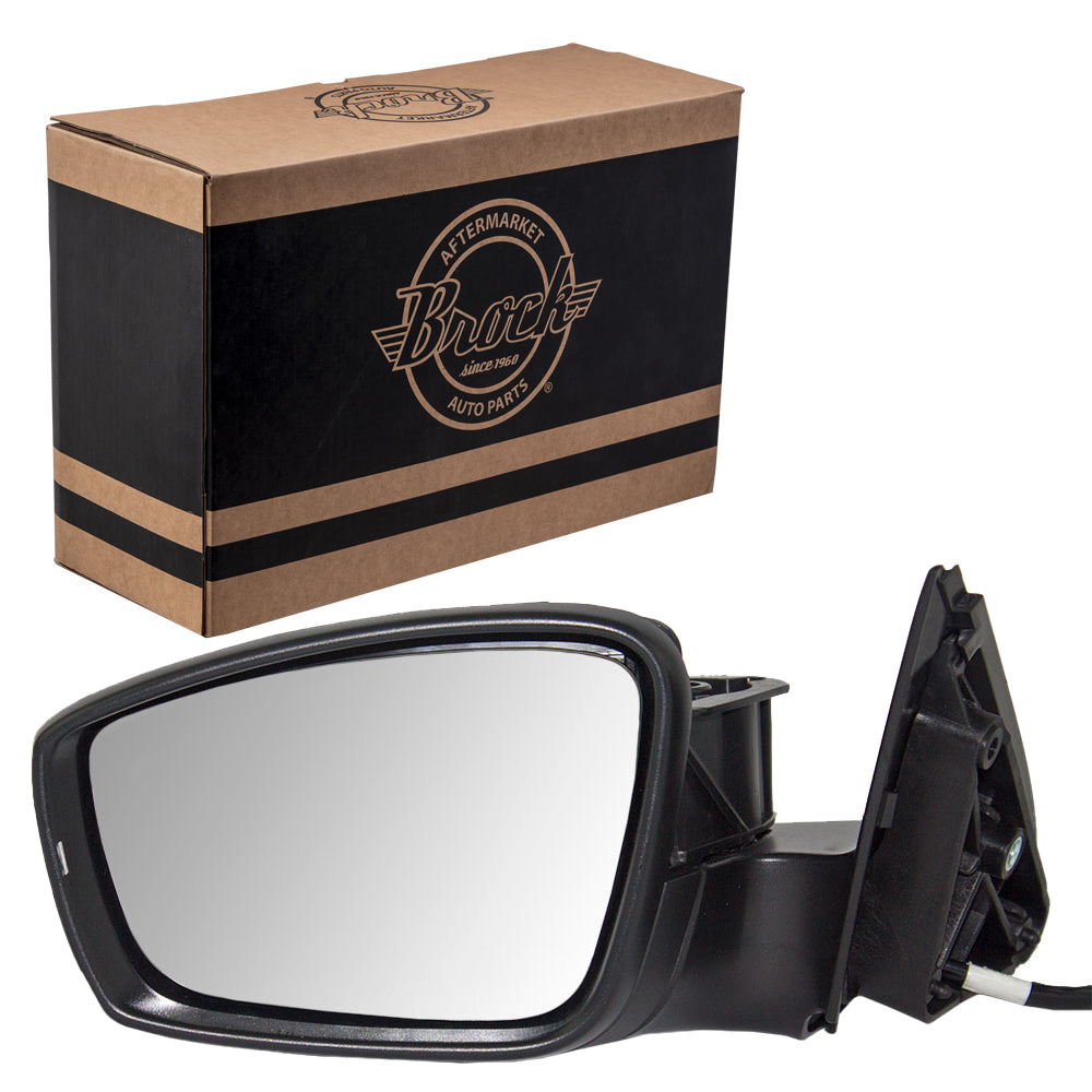 Power Mirror for 2011-2016 Jetta Sedan Turn Signal Indicator Heated 5C7857507E Left VW1320146