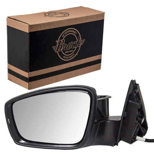 Power Mirror for 2011-2016 Jetta Sedan Turn Signal Indicator Heated 5C7857507E Left VW1320146