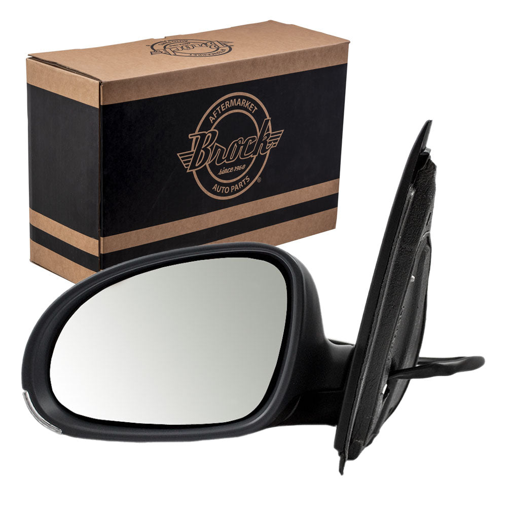 Power Mirror for 2006 Golf Turn Signal Indicator Heated for 2006-2009 Rabbit for 2007-2009 GTI 1K1857507DC9B9 Left VW1320124