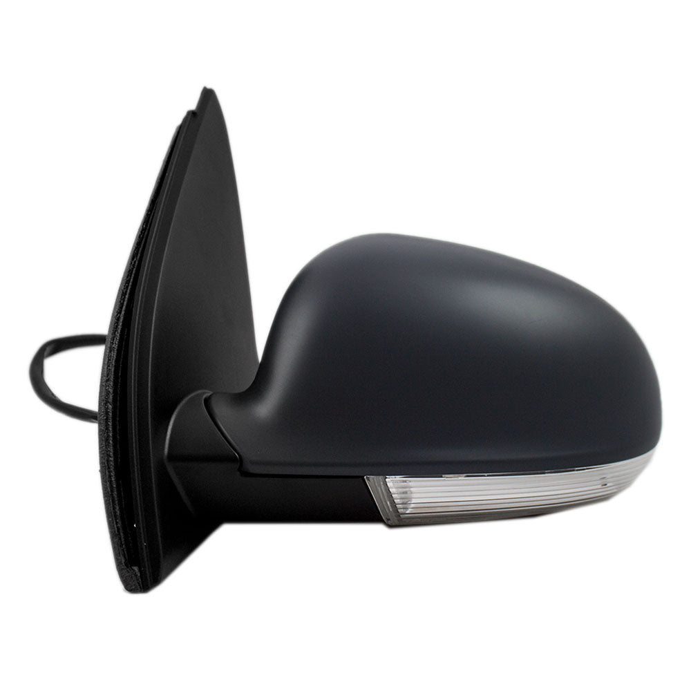 Power Mirror for 2006 Golf Turn Signal Indicator Heated for 2006-2009 Rabbit for 2007-2009 GTI 1K1857507DC9B9 Left VW1320124