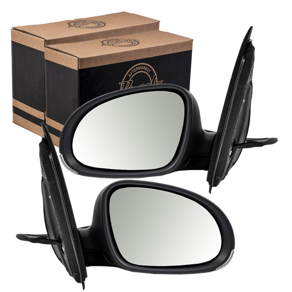 Power Mirror for 2006 Golf Turn Signal Indicator Heated for 2006-2009 Rabbit for 2007-2009 GTI 1K1857507DC9B9 Set VW1320124