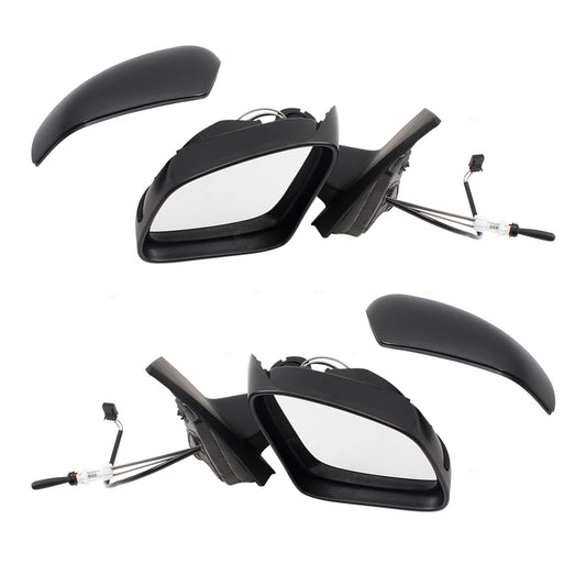 Manual Mirror for 2016-2017 Fortwo Coupe C453 To 11/11/16 4538103500 Set