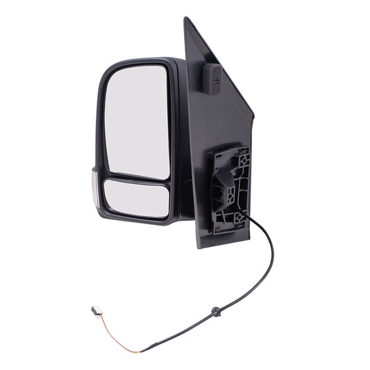 Manual Mirror for 2019-2024 Sprinter 2500 Blind Spot Detection Turn Signal Indicator 2019-2024 Sprinter 3500 2019-2023 Sprinter 1500 9108110700 Left
