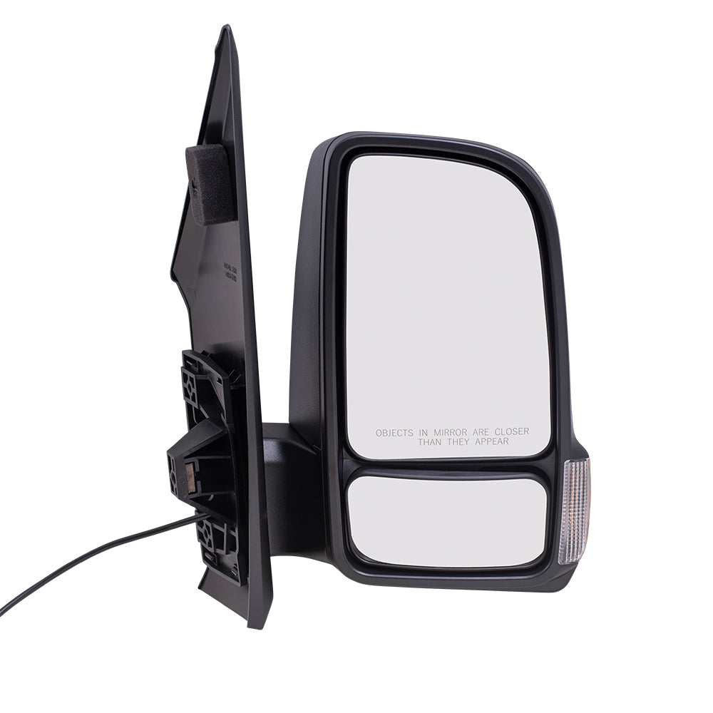 Manual Mirror for 2019-2024 Sprinter 2500 Blind Spot Detection Turn Signal Indicator 2019-2024 Sprinter 3500 2019-2023 Sprinter 1500 9108110600 Right