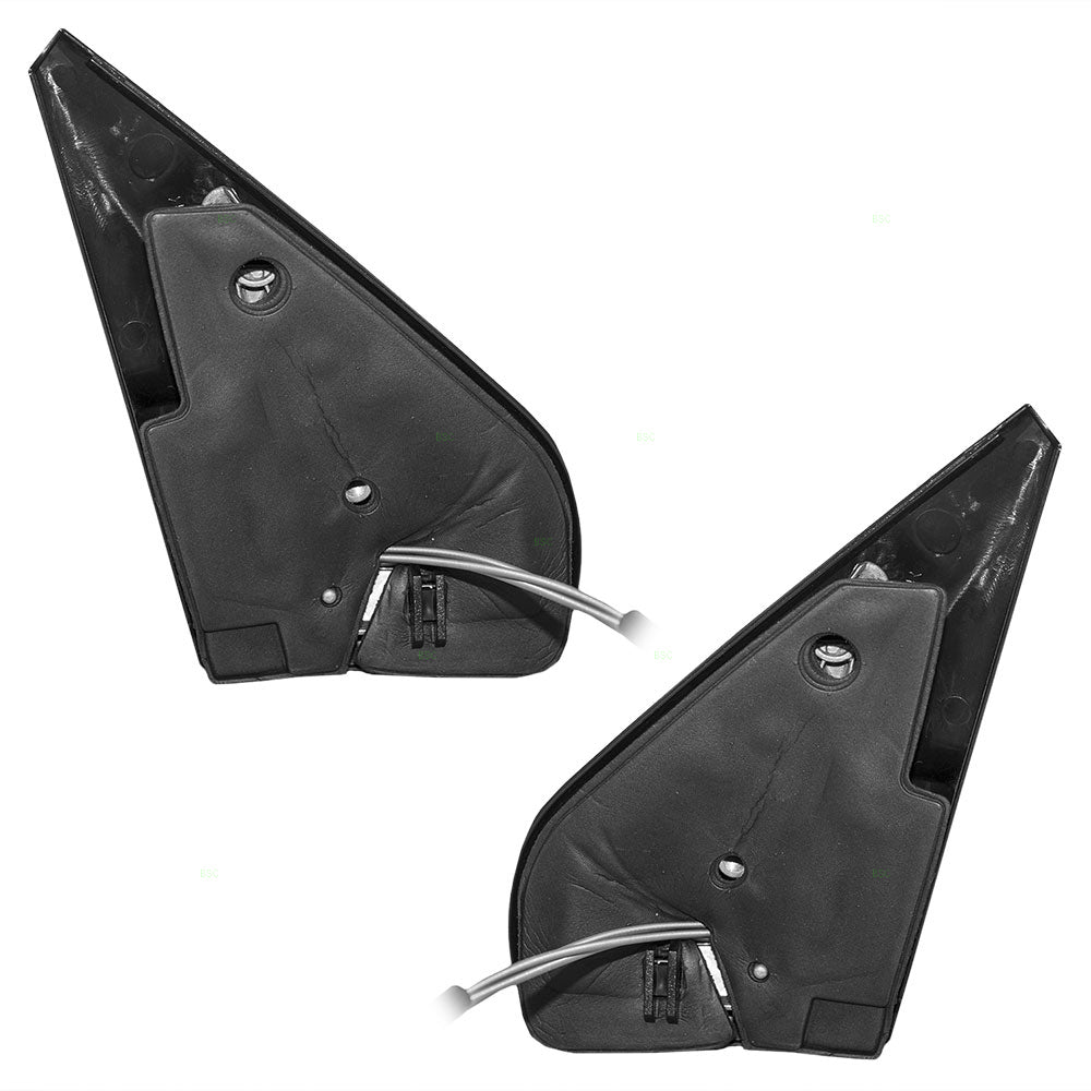 Manual Mirror for 1999-2006 Golf 1999-2005 Jetta 2007-2007 Rabbit 1J185750701C Set
