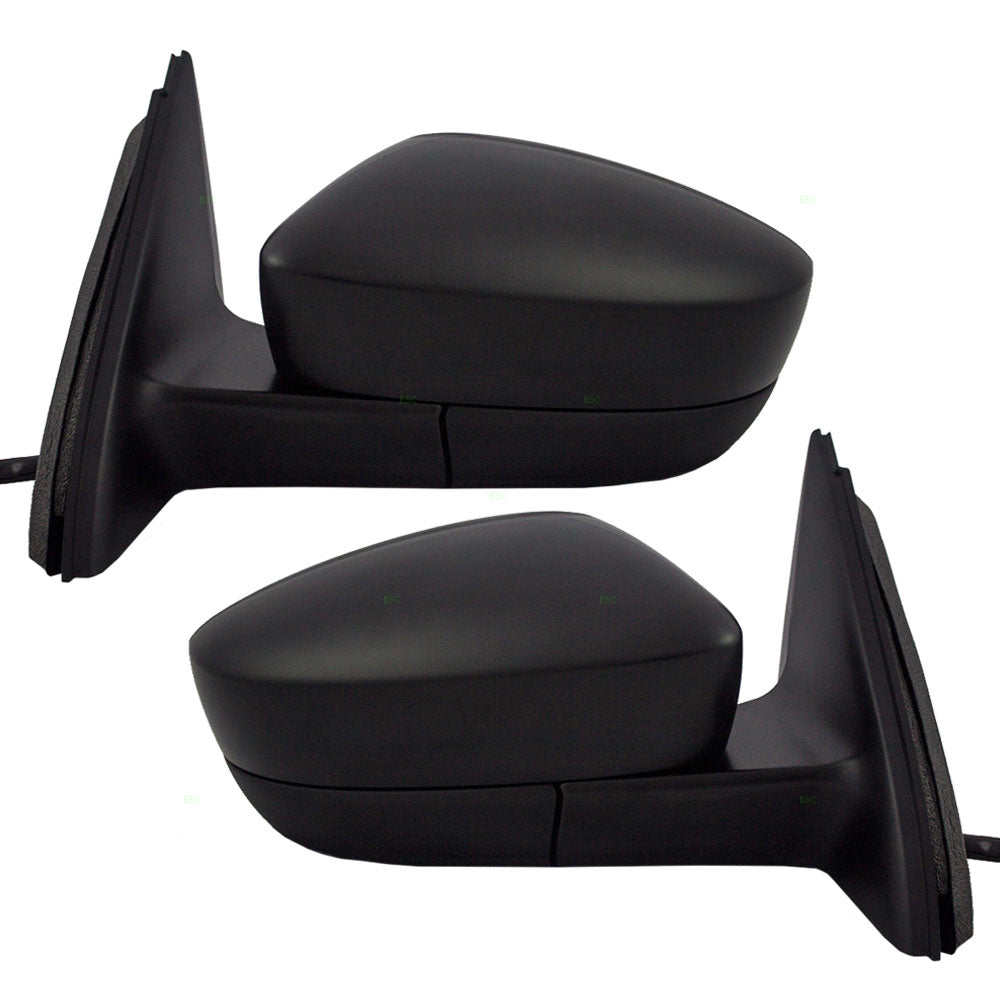 Manual Mirror for 2011-2016 Jetta Sedan 5C68575379B9 Set